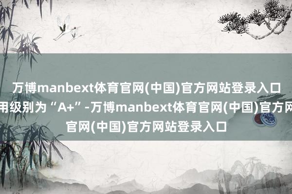 万博manbext体育官网(中国)官方网站登录入口山石转债信用级别为“A+”-万博manbext体育官网(中国)官方网站登录入口