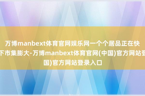 万博manbext体育官网娱乐网一个个居品正在快速向天下市集膨大-万博manbext体育官网(中国)官方网站登录入口